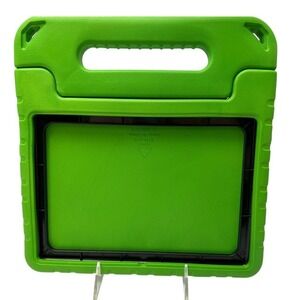 Tablet Case Youth Kids Green EVA Foam Shockproof Handle Stand 10in Universal